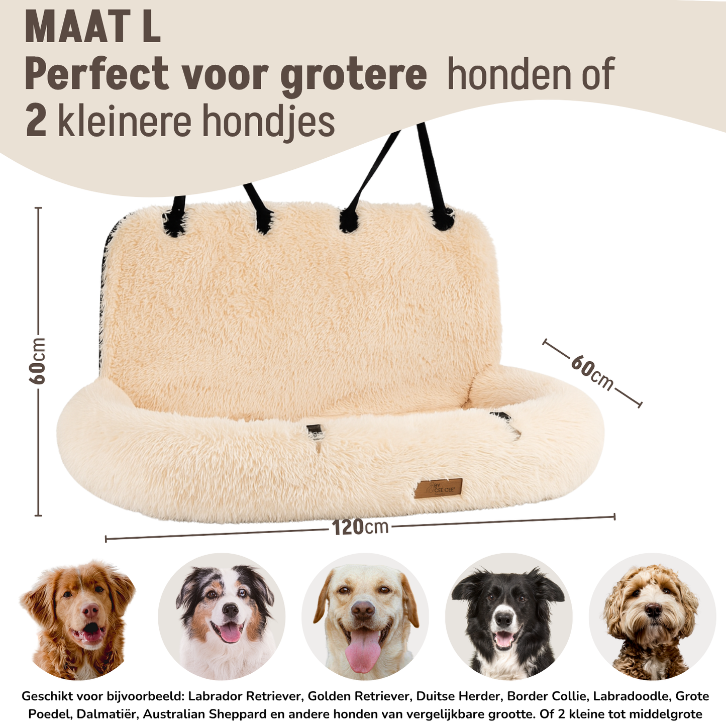 Fluffy Car Seat - The Ideal Dog Seat for On the Go