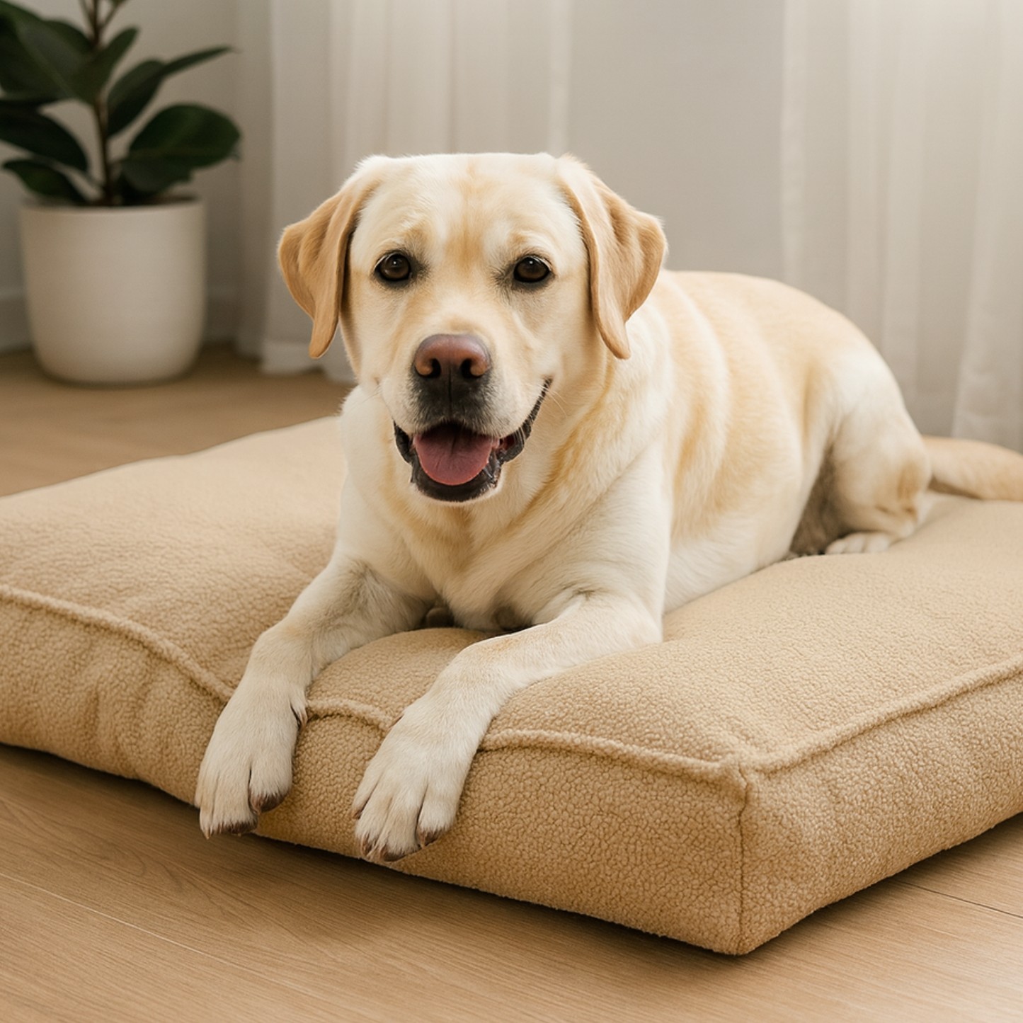 Orthopädisches Hundekissen, Schaumstoffflockenfüllung