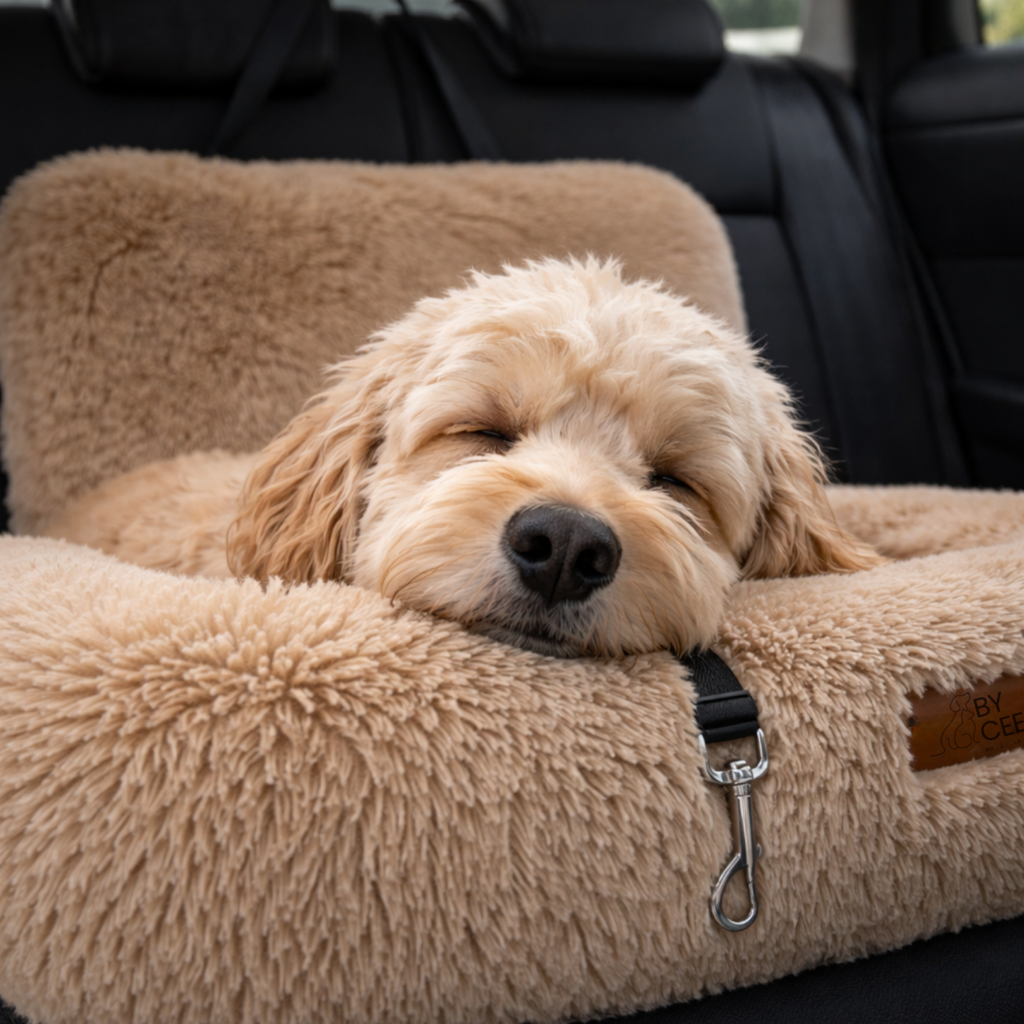 Fluffy Car Seat - The Ideal Dog Seat for On the Go