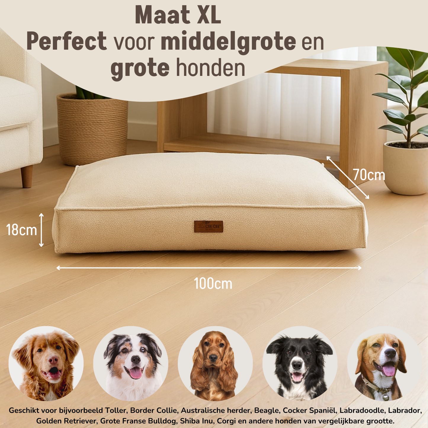 Losse Hoezen Orthopedische Flakes Kussens 120x80cm