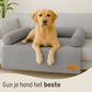 By Cee Cee Hondendeken Bank - Ribstof - Grijs - MAAT L