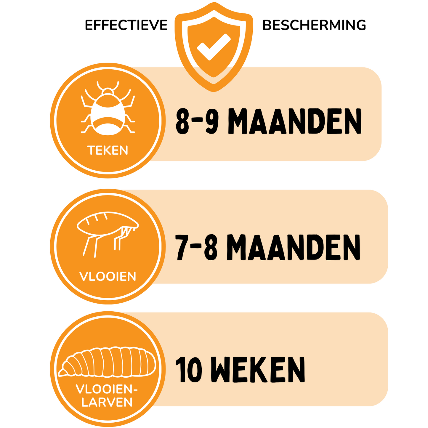 Vlooienband Kat -  Effectief Tegen Vlooien En Teken - Zwart