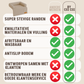 By Cee Cee Hondendeken Bank - Ribstof - Mokka Taupe - MAAT S