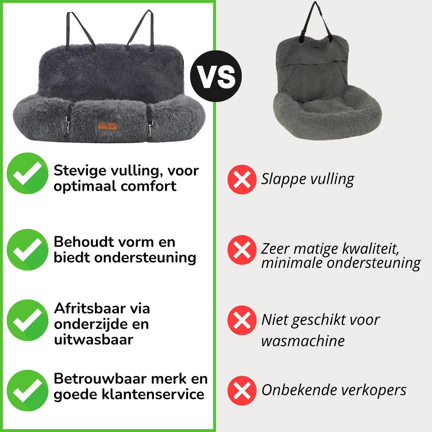 Fluffy Car Seat - The Ideal Dog Seat for On the Go