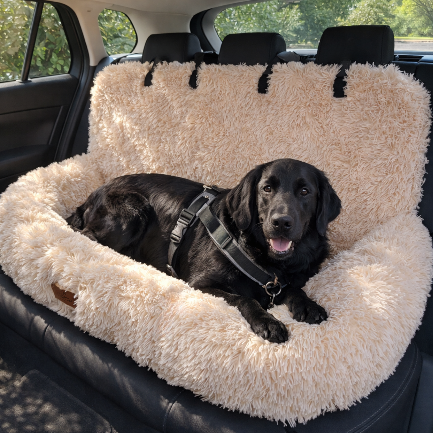 Autostoel Fluffy - De Ideale Hondenstoel Voor Onderweg