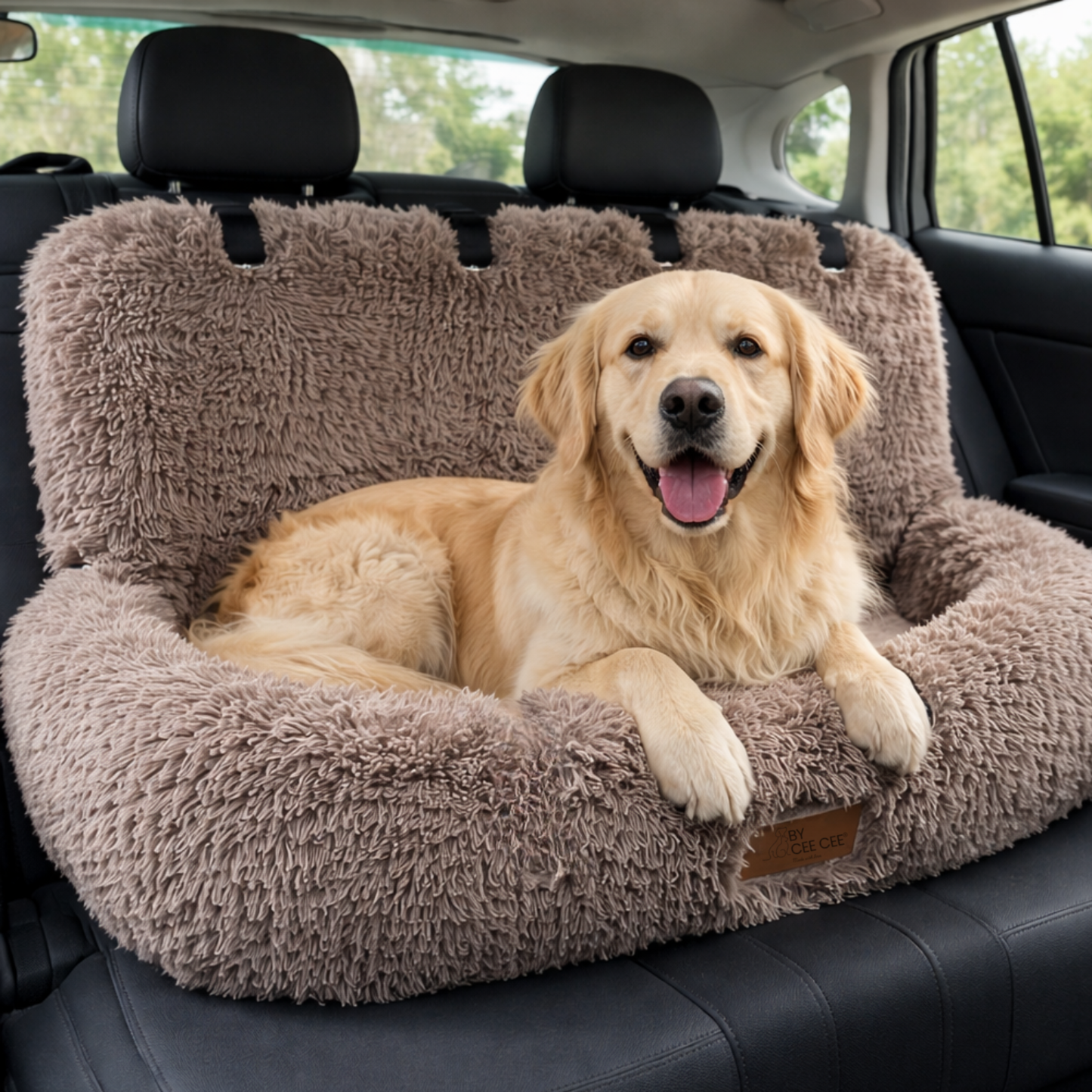 Autostoel Fluffy - De Ideale Hondenstoel Voor Onderweg