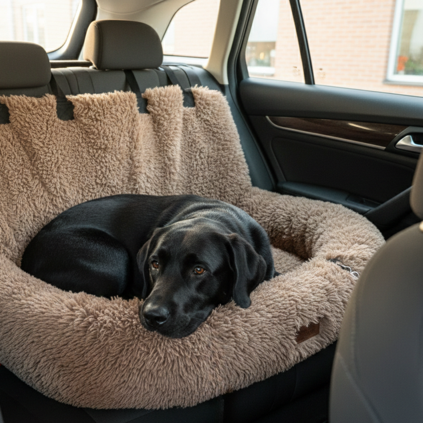 Autostoel Fluffy - De Ideale Hondenstoel Voor Onderweg