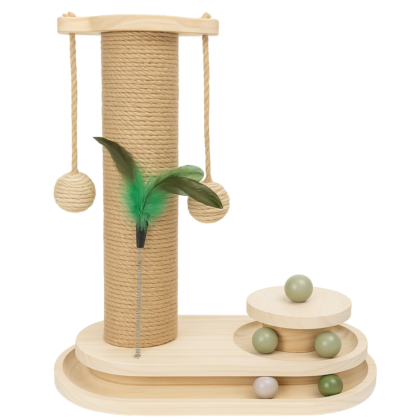 Luxe Houten Krabpalen