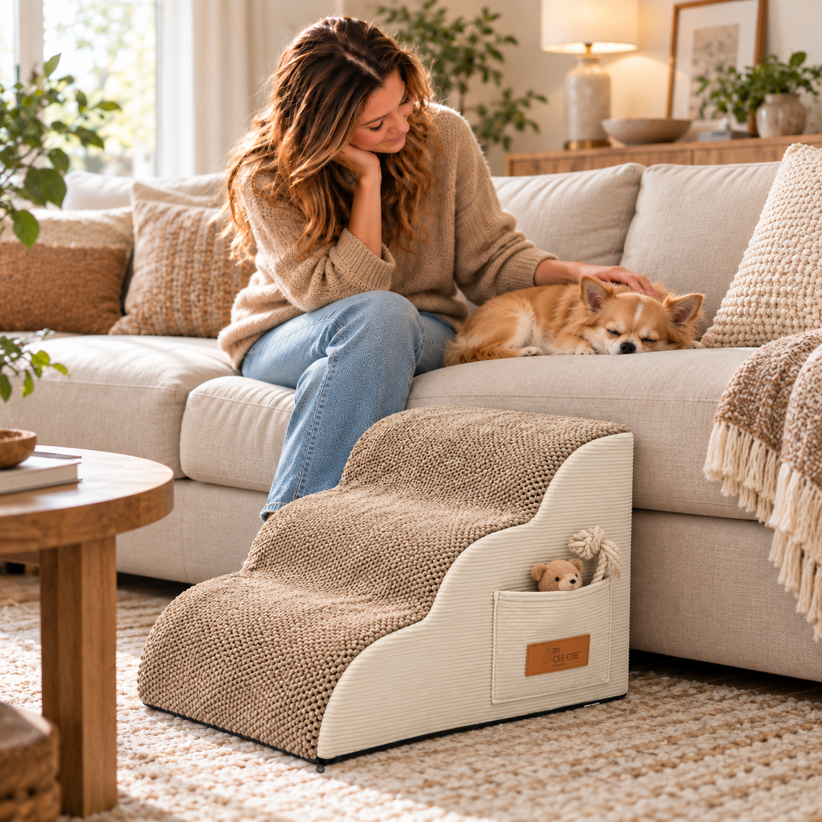 Anti-Rutsch-Hundetreppe von Cee Cee