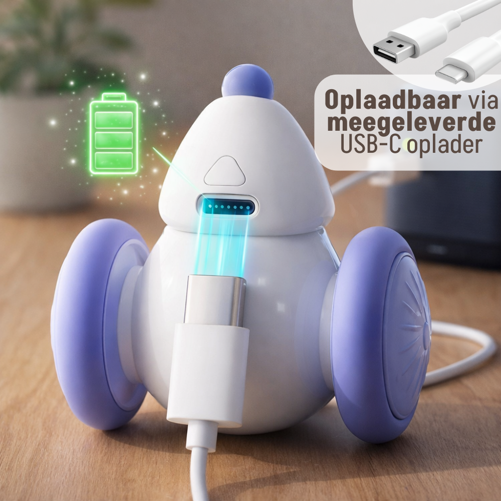 Interactief Kattenspeelgoed Muis - Oplaadbaar
