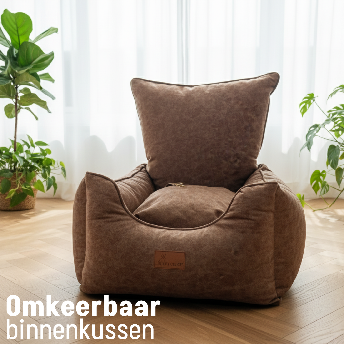 Luxe Autostoel Cognac - Sample