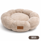 Donutbett in Blumenform für kleine Katzen und Hunde – weich und sicher (50 cm)