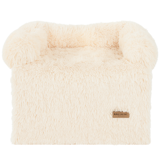 By Cee Cee Fluffy Hondendeken Bank - Beige - MAAT M