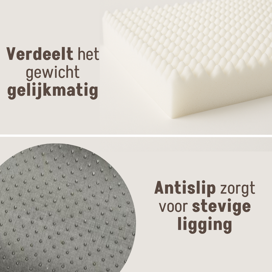 By Cee Cee Origineel Orthopedisch Hondenkussen Ribstof 100x70cm