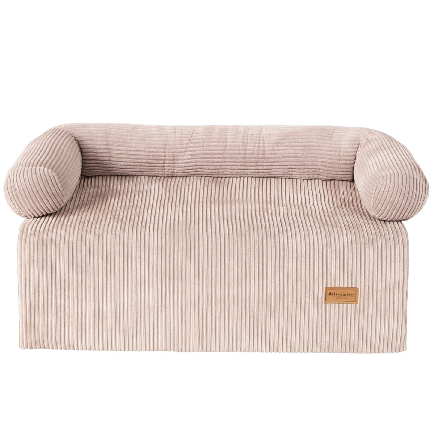 By Cee Cee Hundedecke, Sofa, gerippter Stoff, Braun, Größe L 