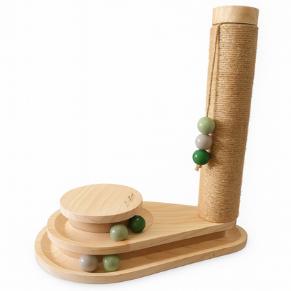 Luxuriöse Kratzbäume aus Holz