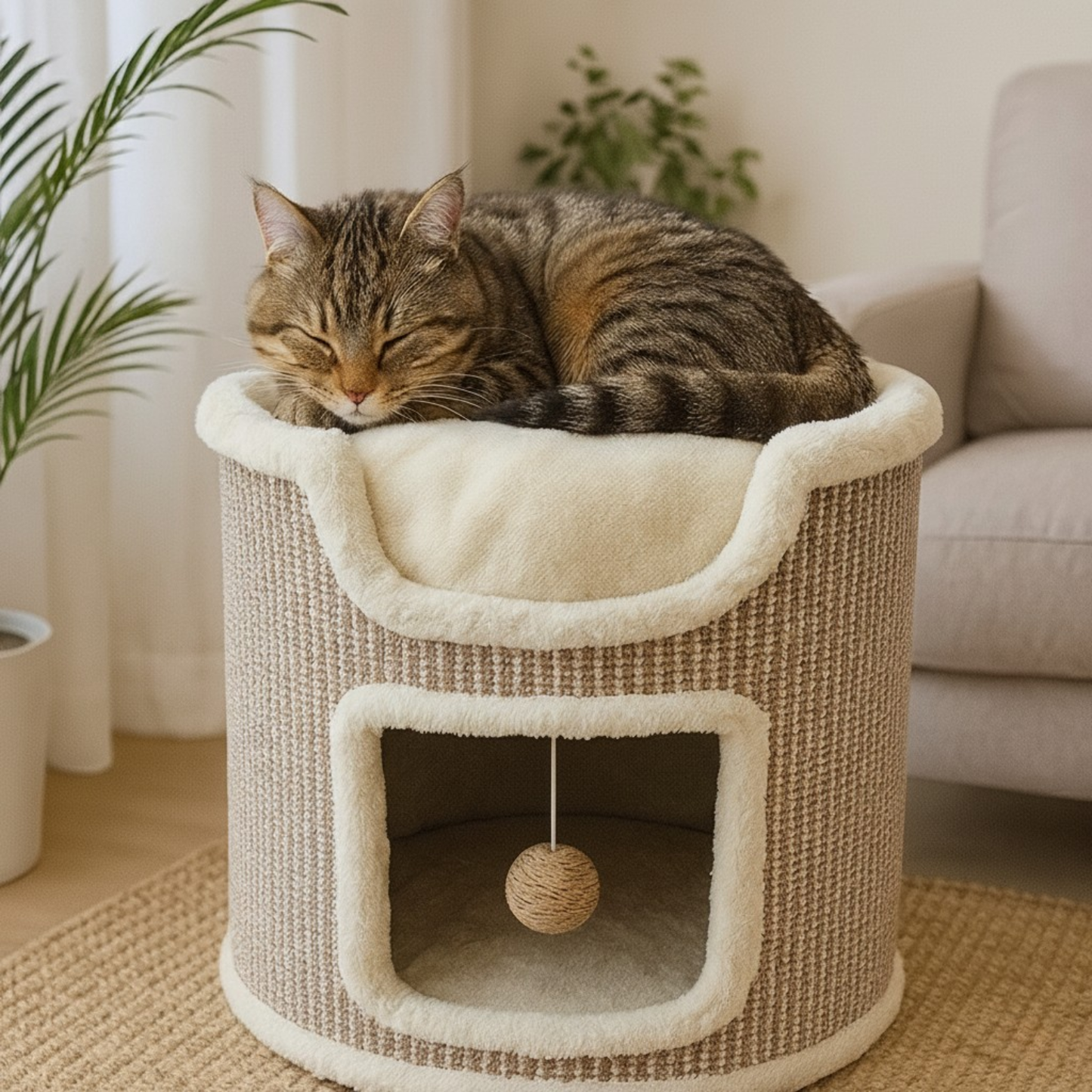 Kratzbaum von Cee Cee – Kratzbaum Evi – 39 x 39 x 37 cm