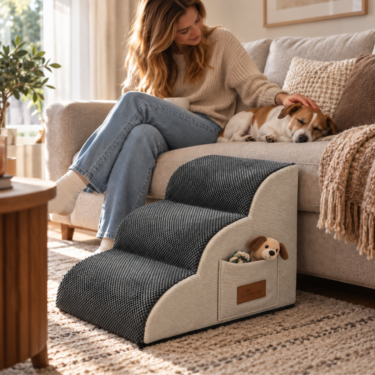 Anti-Rutsch-Hundetreppe von Cee Cee