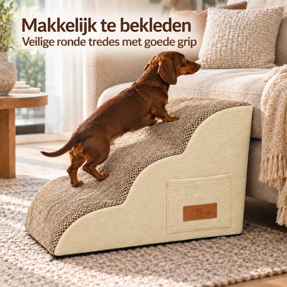 By Cee Cee Anti Slip Hondentrapje Voor Honden