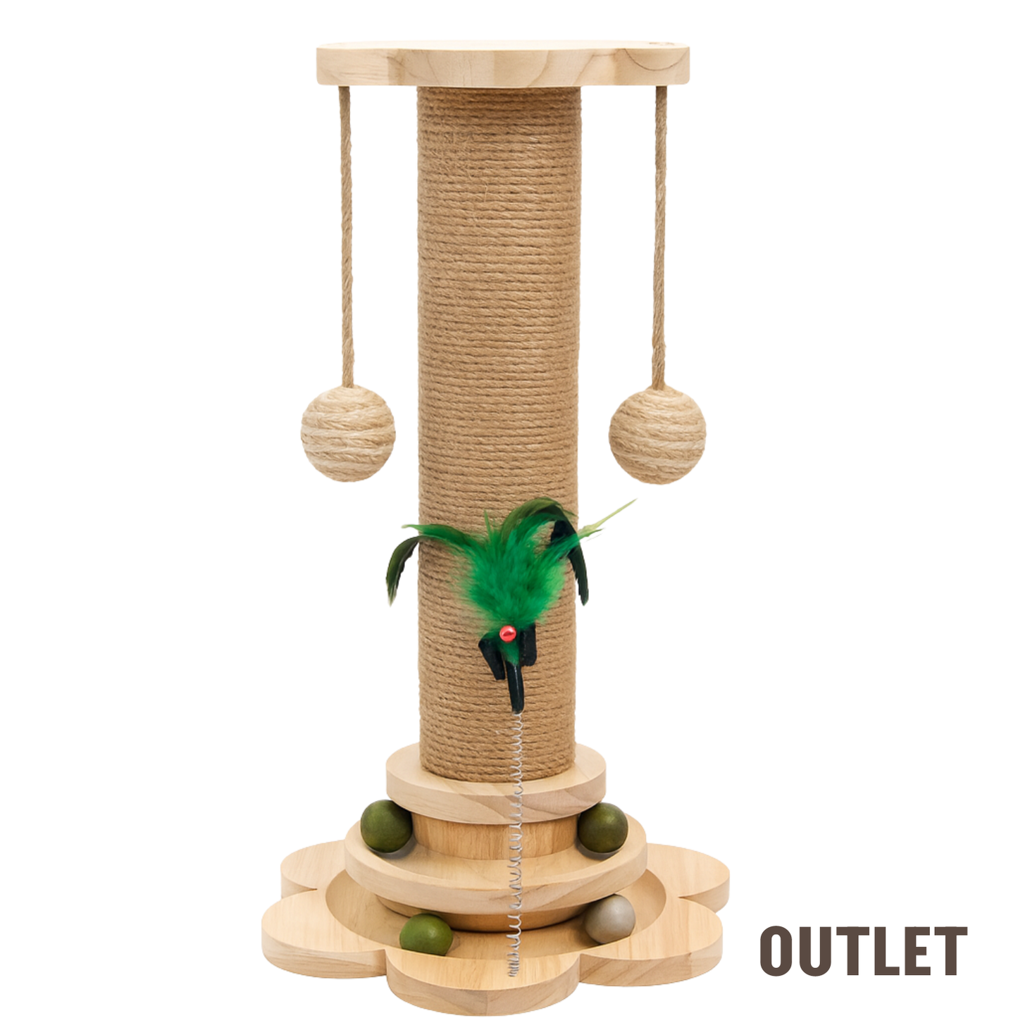 Luxe Houten Krabpalen