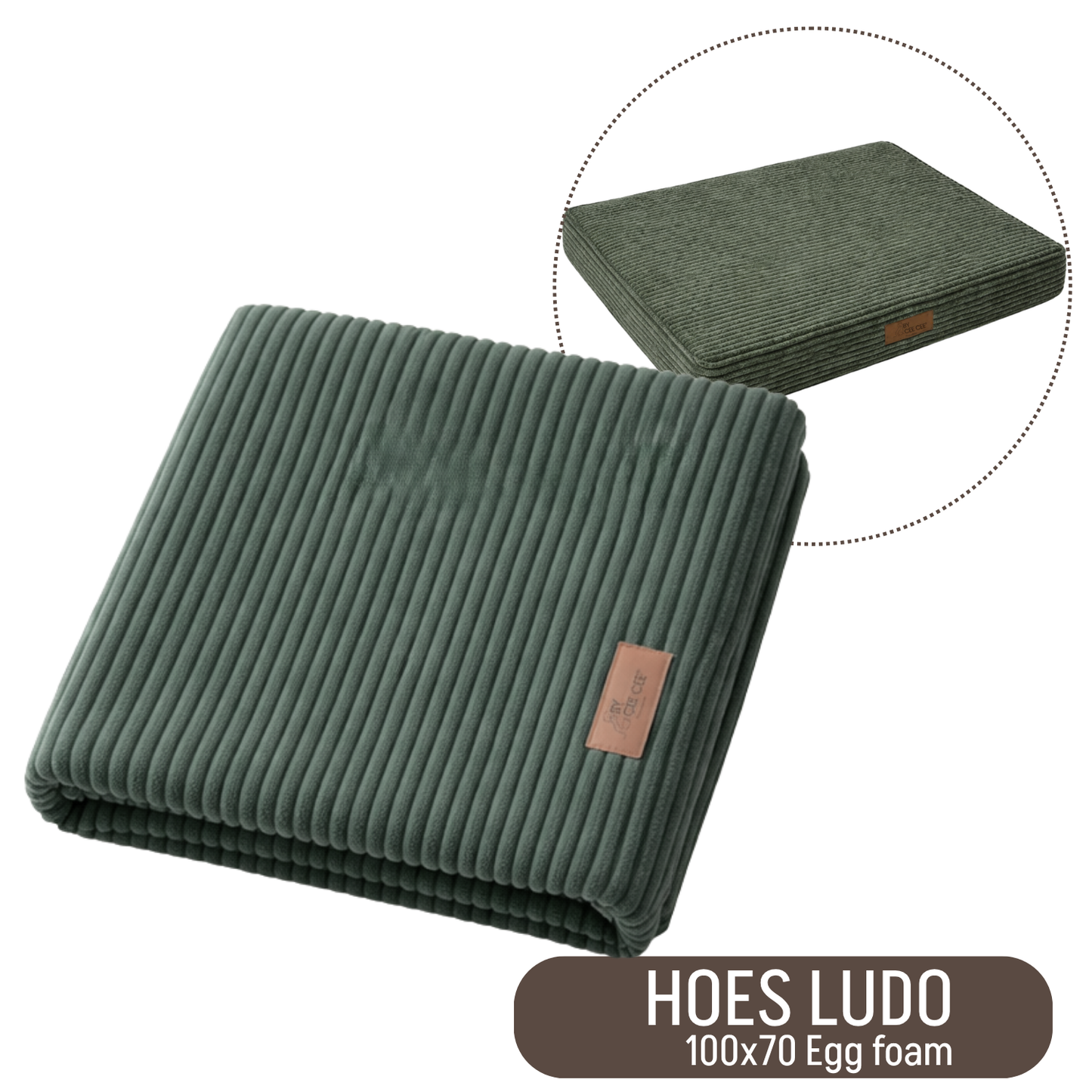 Einzelbezüge Orthopädische Eierkartonschaum-Kissen 100x70
