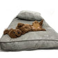 Hondenmand Ribstof Premium Bruin - Hondenkussen 100x70cm